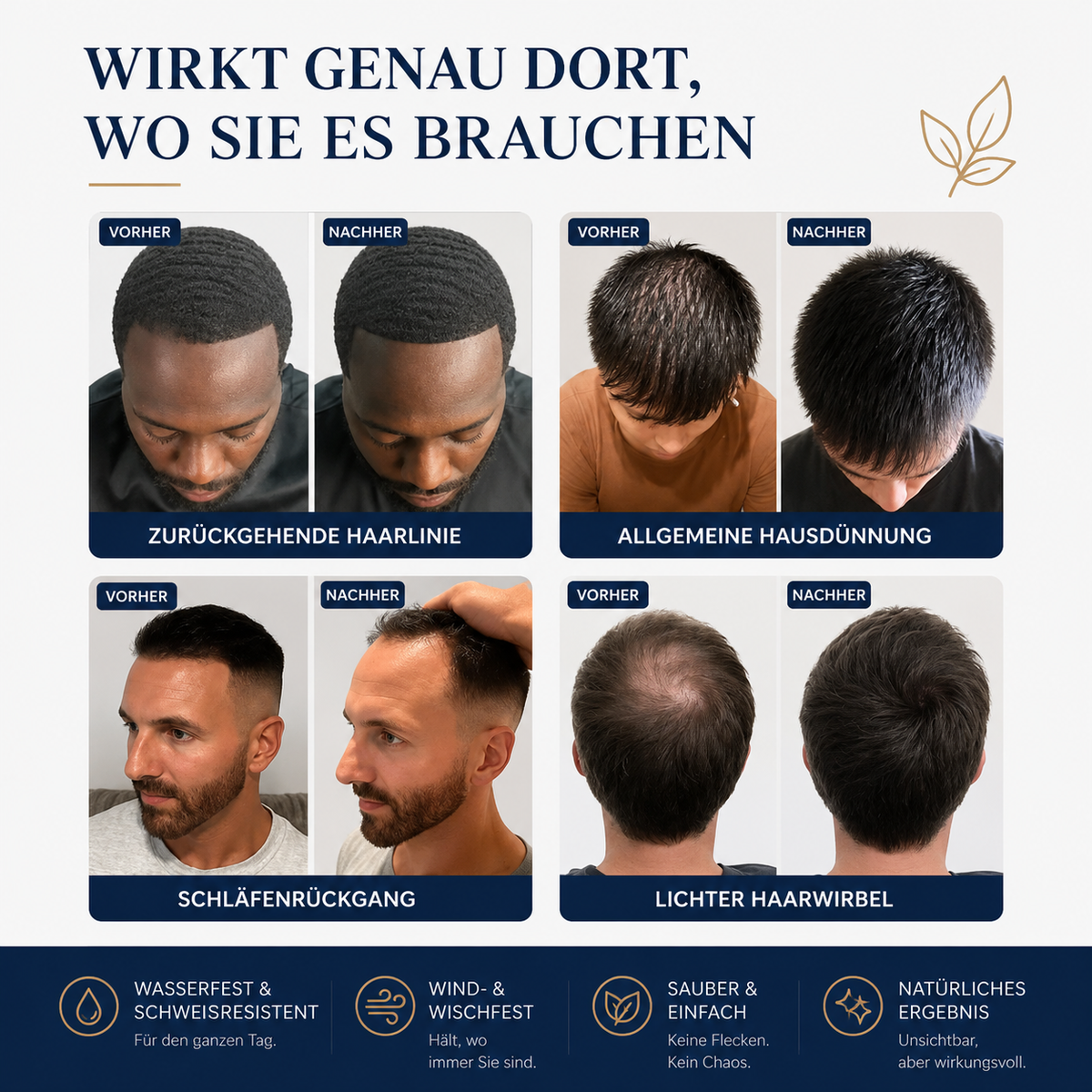 Kalveo HairCover™ Haar-Kaschierpuder – 1 KAUFEN, 2 ERHALTEN