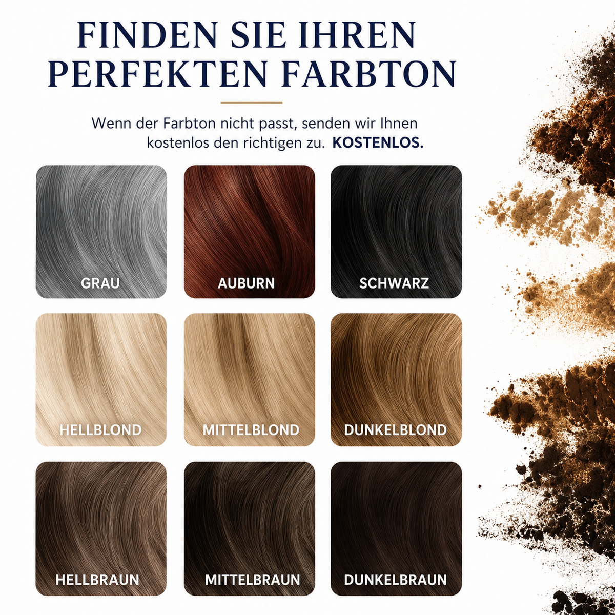 Kalveo HairCover™ Haar-Kaschierpuder – 1 KAUFEN, 2 ERHALTEN