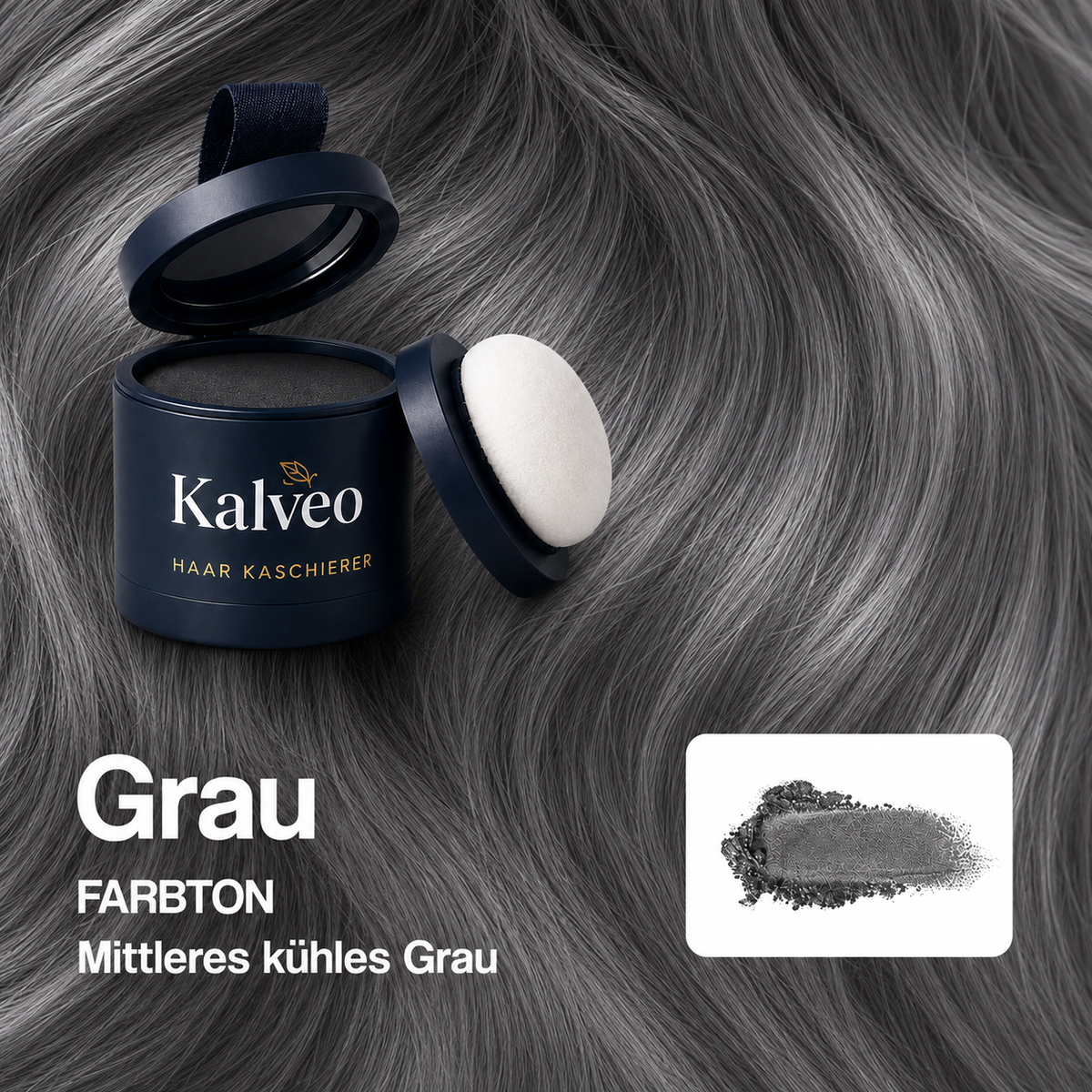 Kalveo HairCover™ Haar-Kaschierpuder – 1 KAUFEN, 2 ERHALTEN